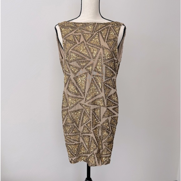 Alice And Olivia Beaded Mini Dress